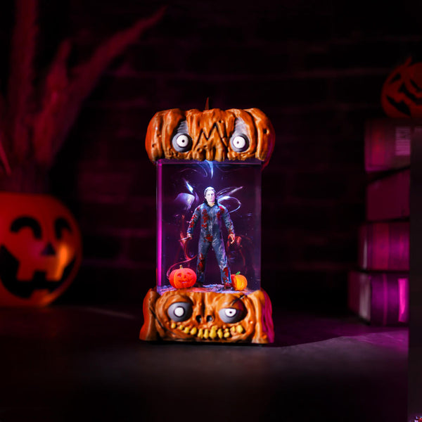 Jason Voorhees Friday the 13th Halloween Pumpkin Lamp