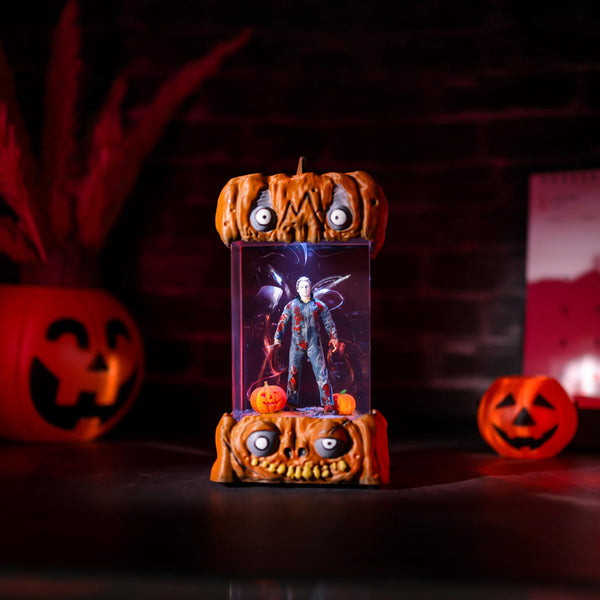 Jason Voorhees Friday the 13th Halloween Pumpkin Lamp