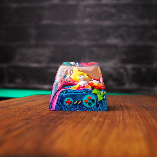 Jirachi Pokémon Artisan Keycap