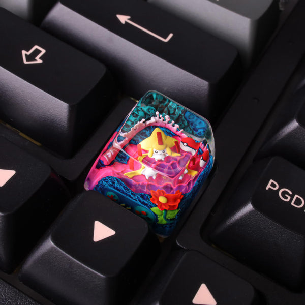 Jirachi Pokémon Artisan Keycap