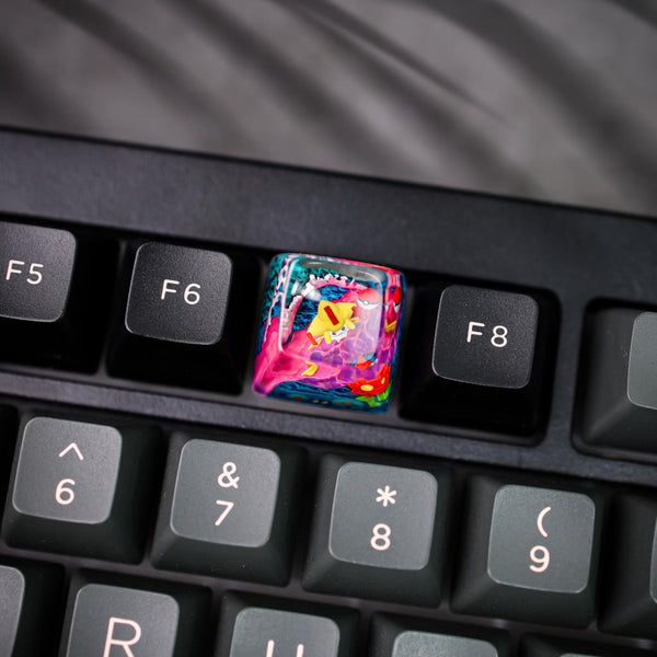 Jirachi Pokémon Artisan Keycap