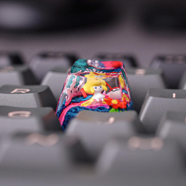 Jirachi Pokémon Artisan Keycap