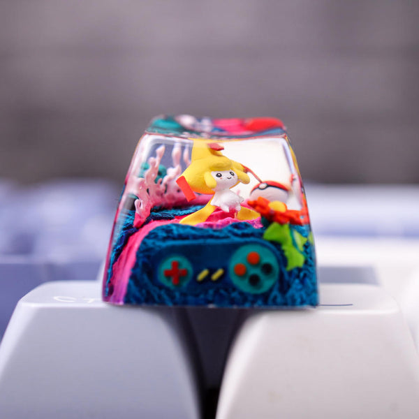 Jirachi Pokémon Artisan Keycap