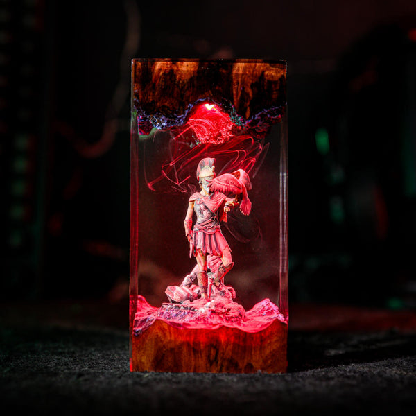 Kassandra Assassin's Creed and Eagle Lamp