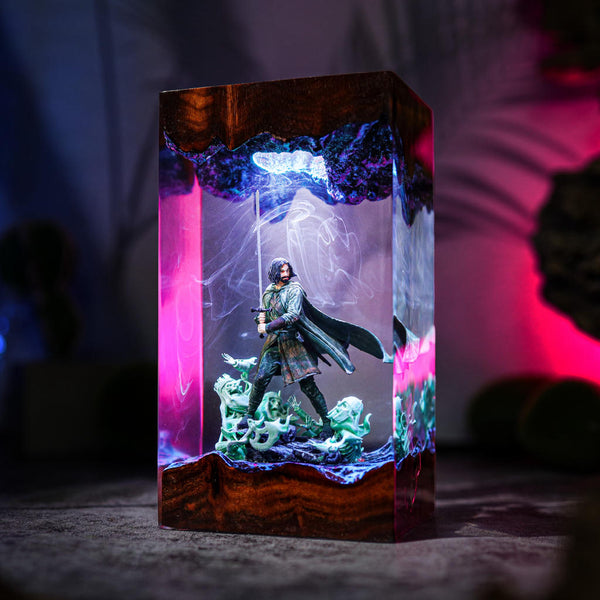 King Aragorn Lord of The Rings Lamp
