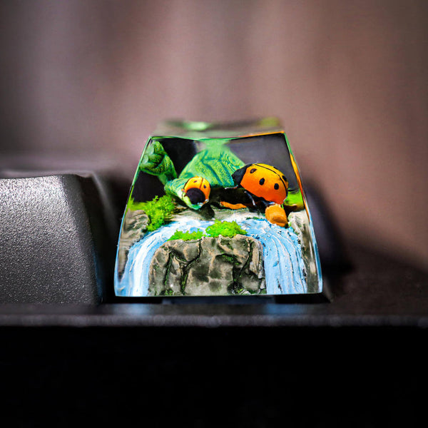 Ladybug Artisan Keycap