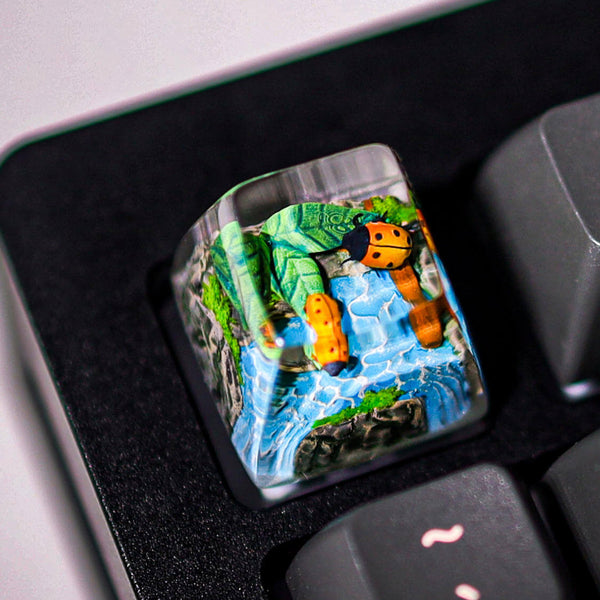Ladybug Artisan Keycap