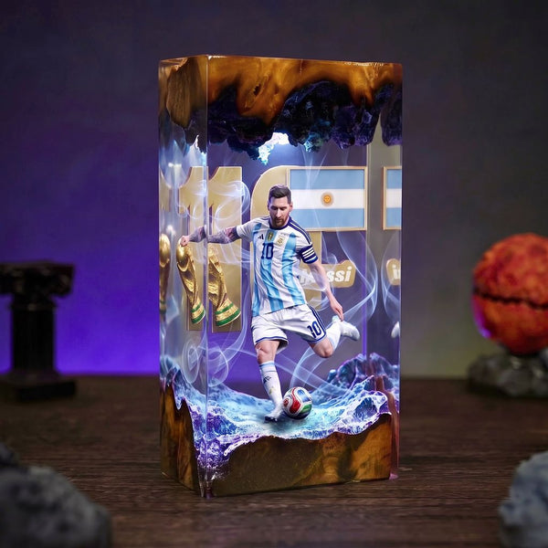 Lionel Messi Football Player Lamp