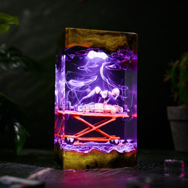 Lucy and David Cyberpunk Lamp