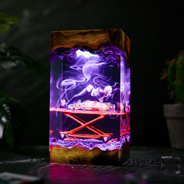 Lucy and David Cyberpunk Lamp