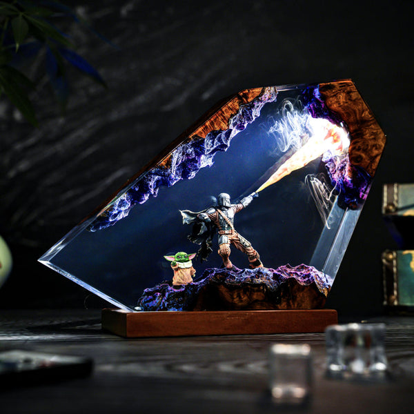 Mandalorian Star Wars Lamp