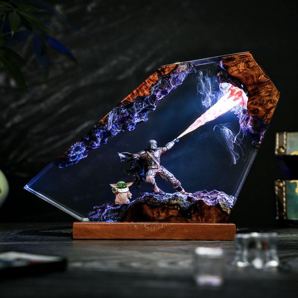 Mandalorian Star Wars Lamp