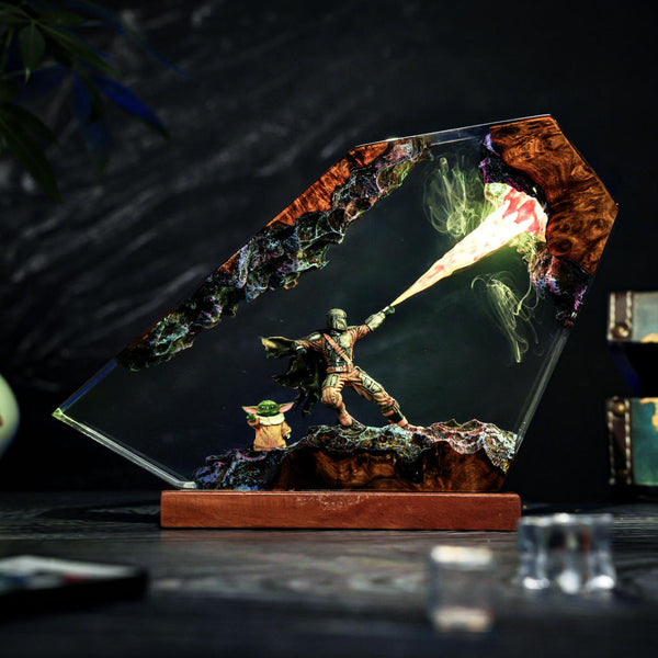 Mandalorian Star Wars Lamp