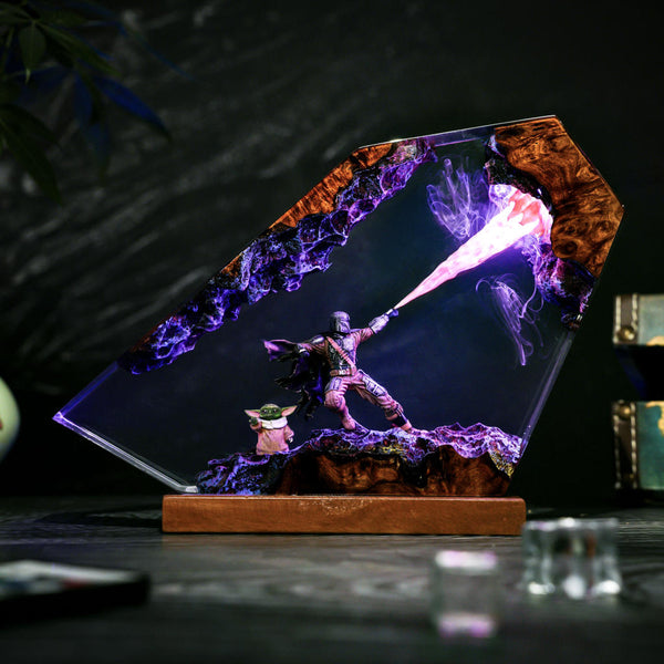 Mandalorian Star Wars Lamp