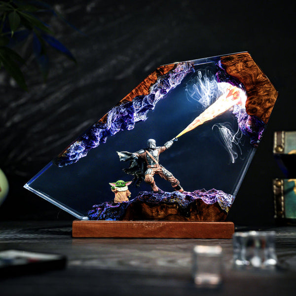 Mandalorian Star Wars Lamp