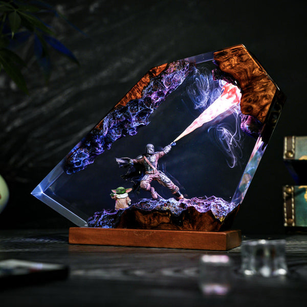 Mandalorian Star Wars Lamp