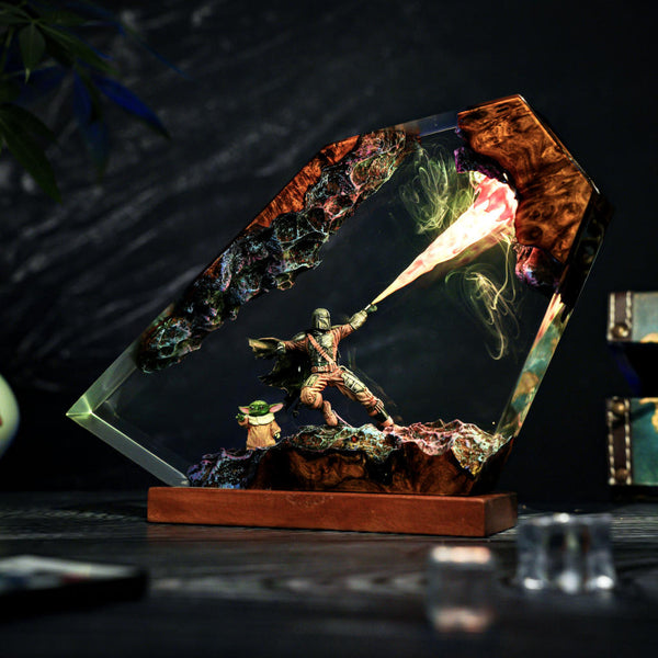 Mandalorian Star Wars Lamp