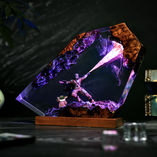 Mandalorian Star Wars Lamp