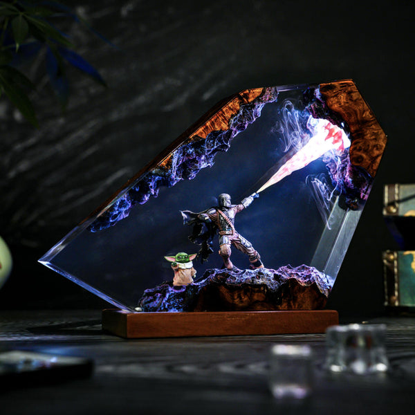 Mandalorian Star Wars Lamp