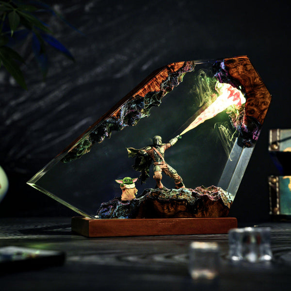 Mandalorian Star Wars Lamp