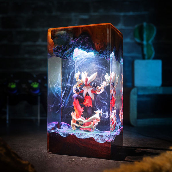 Mega Blaziken Pokémon Home Decor Light