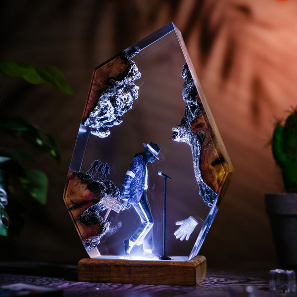 Michael Jackson Dangerous World Tour Lamp