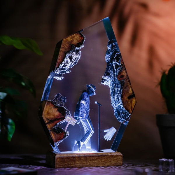 Michael Jackson Dangerous World Tour Lamp