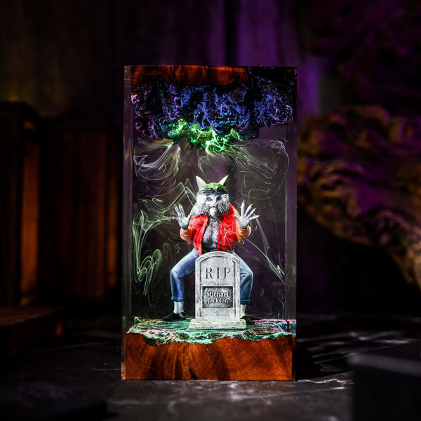 Michael Jackson Thriller Werewolf Lamp