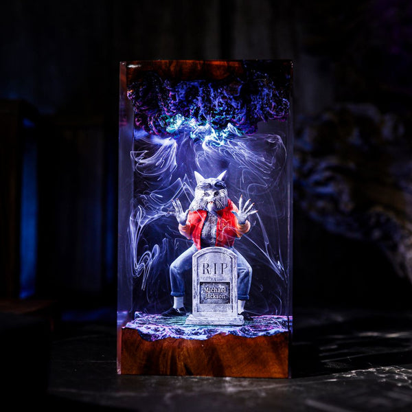 Michael Jackson Thriller Werewolf Lamp