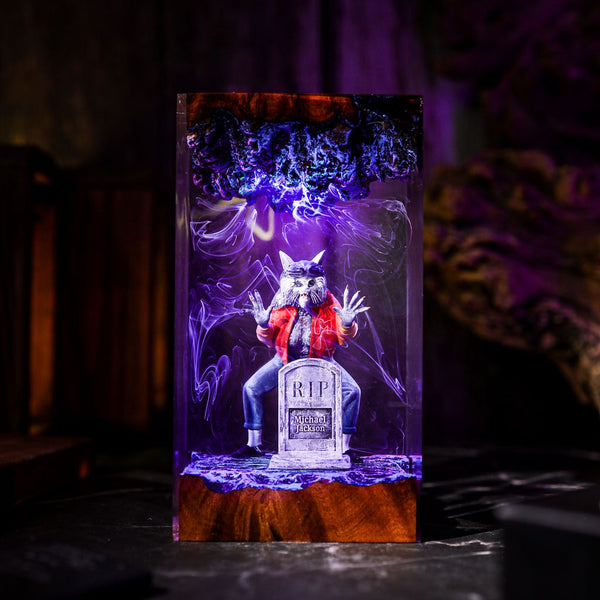 Michael Jackson Thriller Werewolf Lamp
