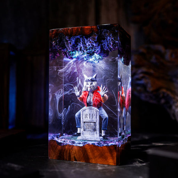 Michael Jackson Thriller Werewolf Lamp