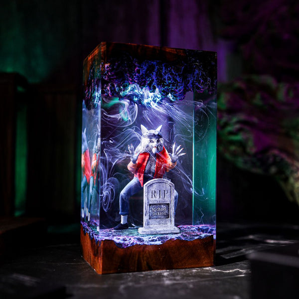 Michael Jackson Thriller Werewolf Lamp