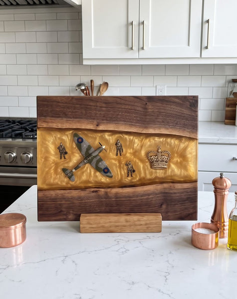 Military Resin Serving Board