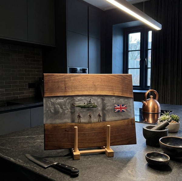 Military Resin Serving Board