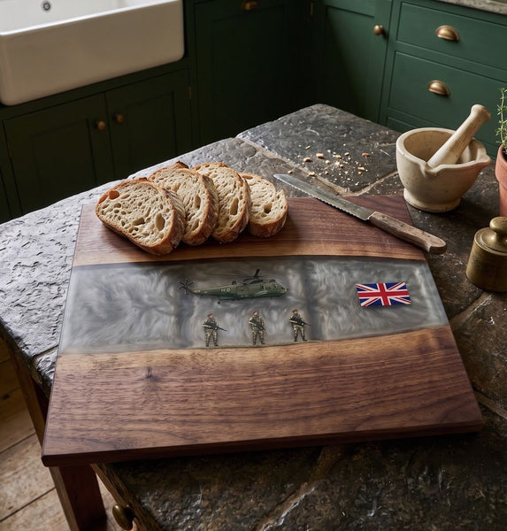 Military Resin Serving Board