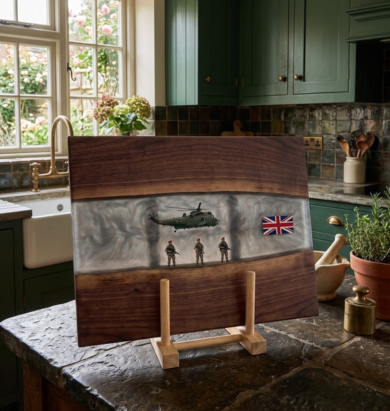 Military Resin Serving Board