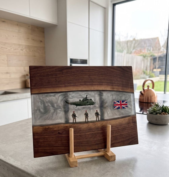 Military Resin Serving Board