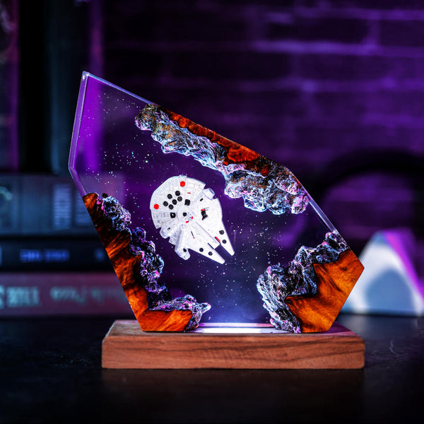 Millennium Falcon Spaceship Night Light Ver 3