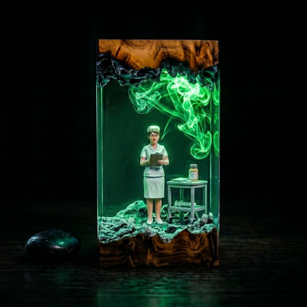 Nurses Day Resin Lamp
