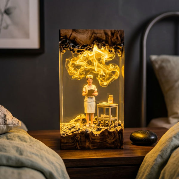 Nurses Day Resin Lamp