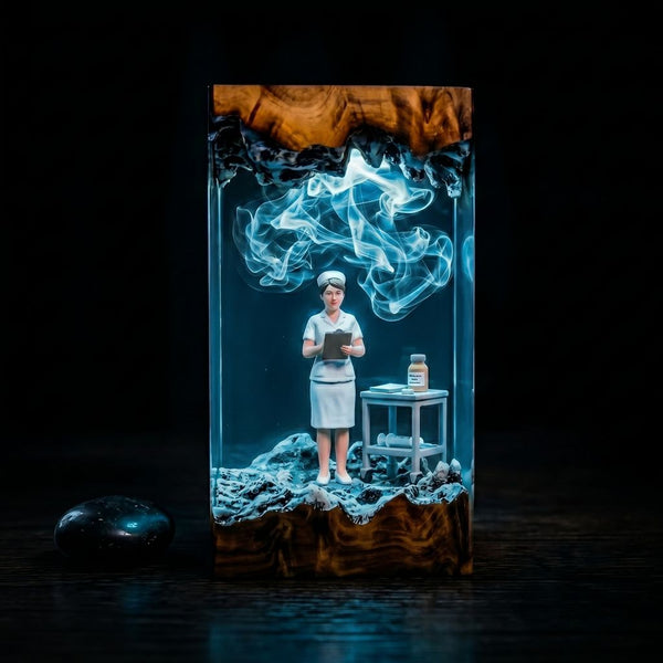 Nurses Day Resin Lamp