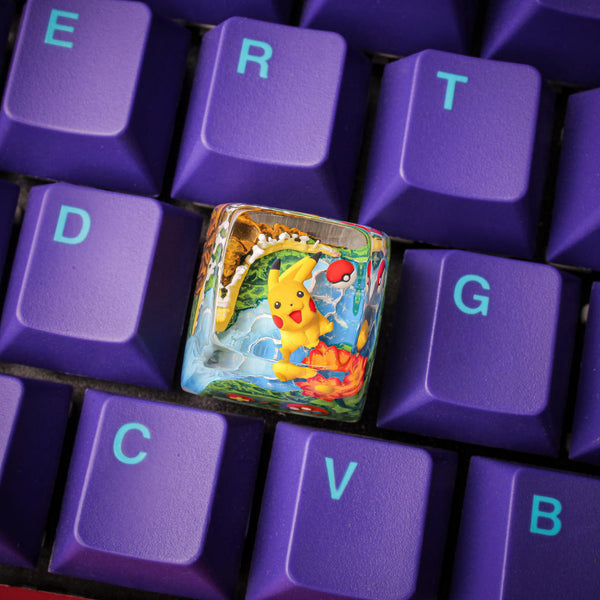 Pikachu Pokémon Artisan Keycap