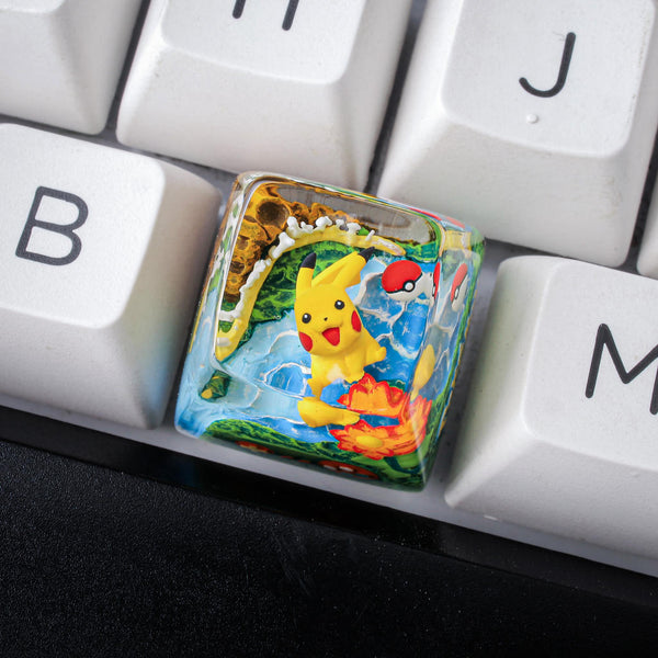 Pikachu Pokémon Artisan Keycap