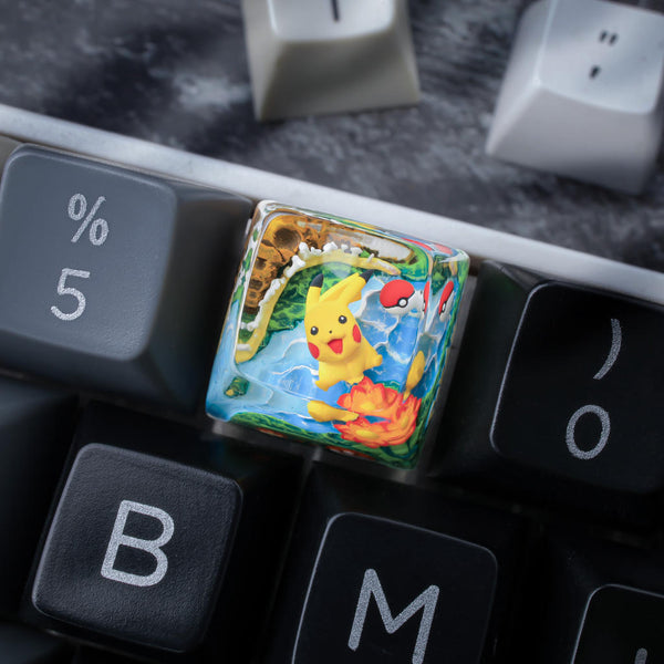 Pikachu Pokémon Artisan Keycap