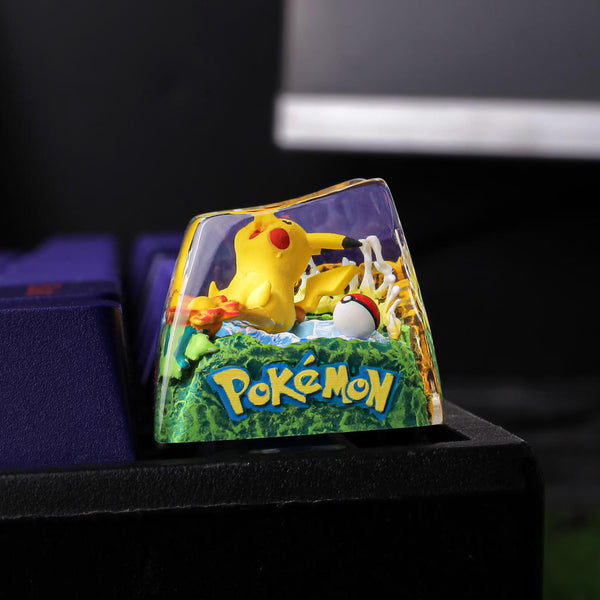 Pikachu Pokémon Artisan Keycap