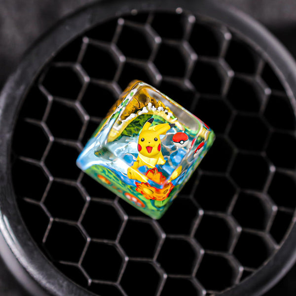 Pikachu Pokémon Artisan Keycap