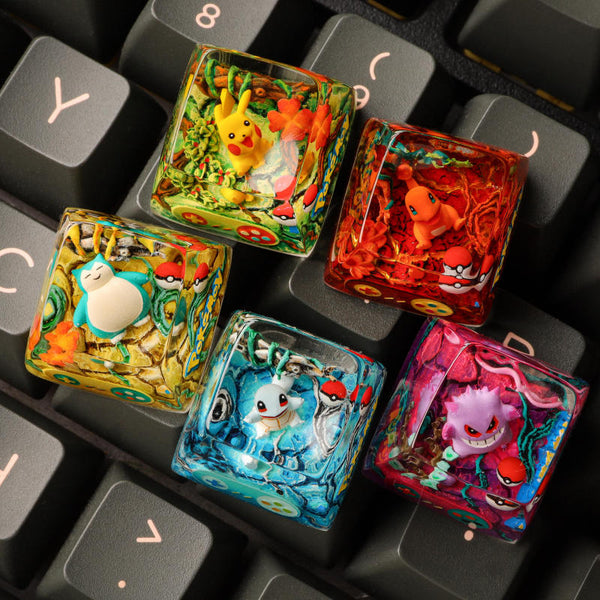 Pokémon Artisan Keycap Set