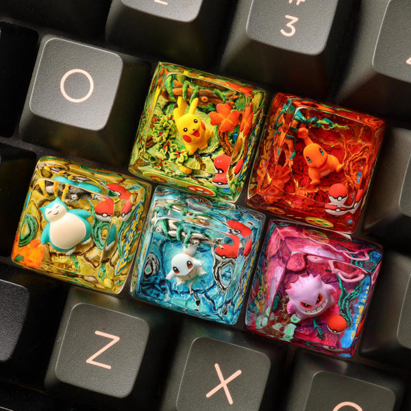 Pokémon Artisan Keycap Set