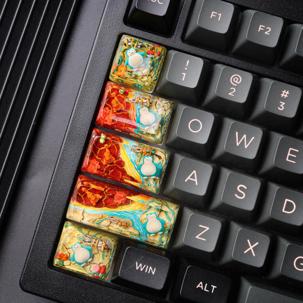 Pokémon Artisan Keycap Set