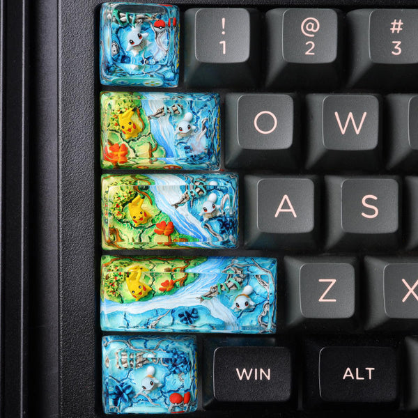 Pokémon Artisan Keycap Set